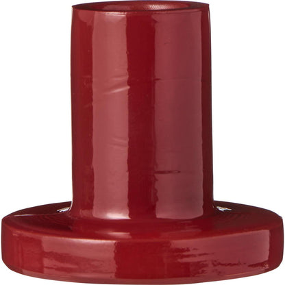Ib Laursen Kerzenhalter Glas rot