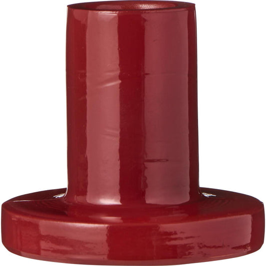 Ib Laursen Kerzenhalter Glas rot