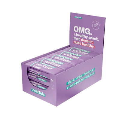 Dunkle Schoko Erdnuss  Riegel bio + vegan + glutenfrei