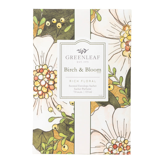Greenleaf Duftsachet L Birch & Bloom