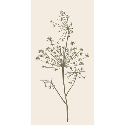 Ib Laursen Serviette grüne Doldenblume