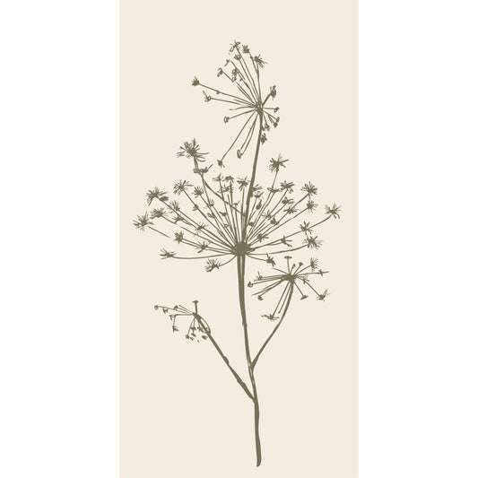 Ib Laursen Serviette grüne Doldenblume