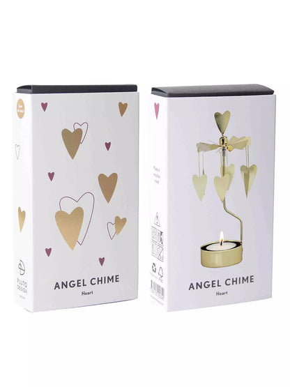 Pluto Design Angel Chime Herz