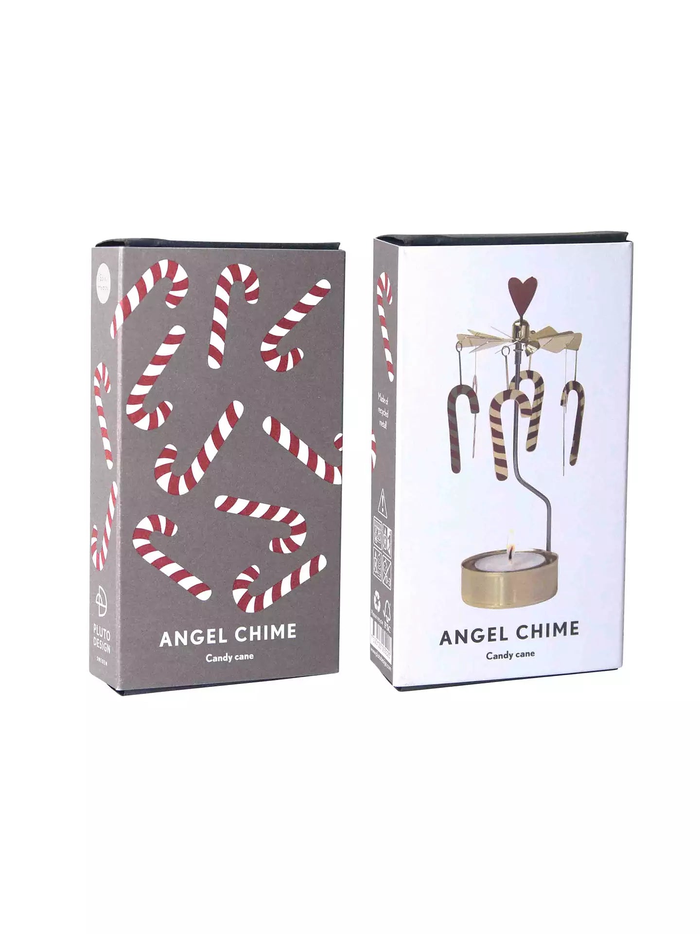 Pluto Design Angle Chime Candy Cane