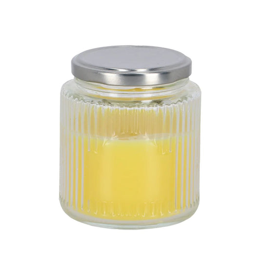 Citronella Kerze im Glas-Topf L