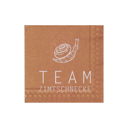 Cocktailservietten Team Zimtschnecke