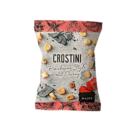 Wajos Crostini mit Barbecue & Curry 50g