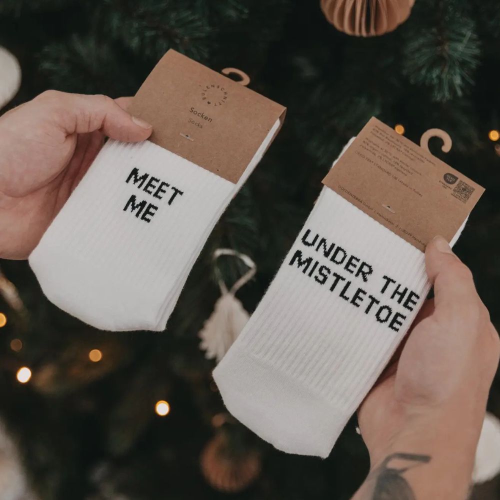 Eulenschnitt Socken Meat me under