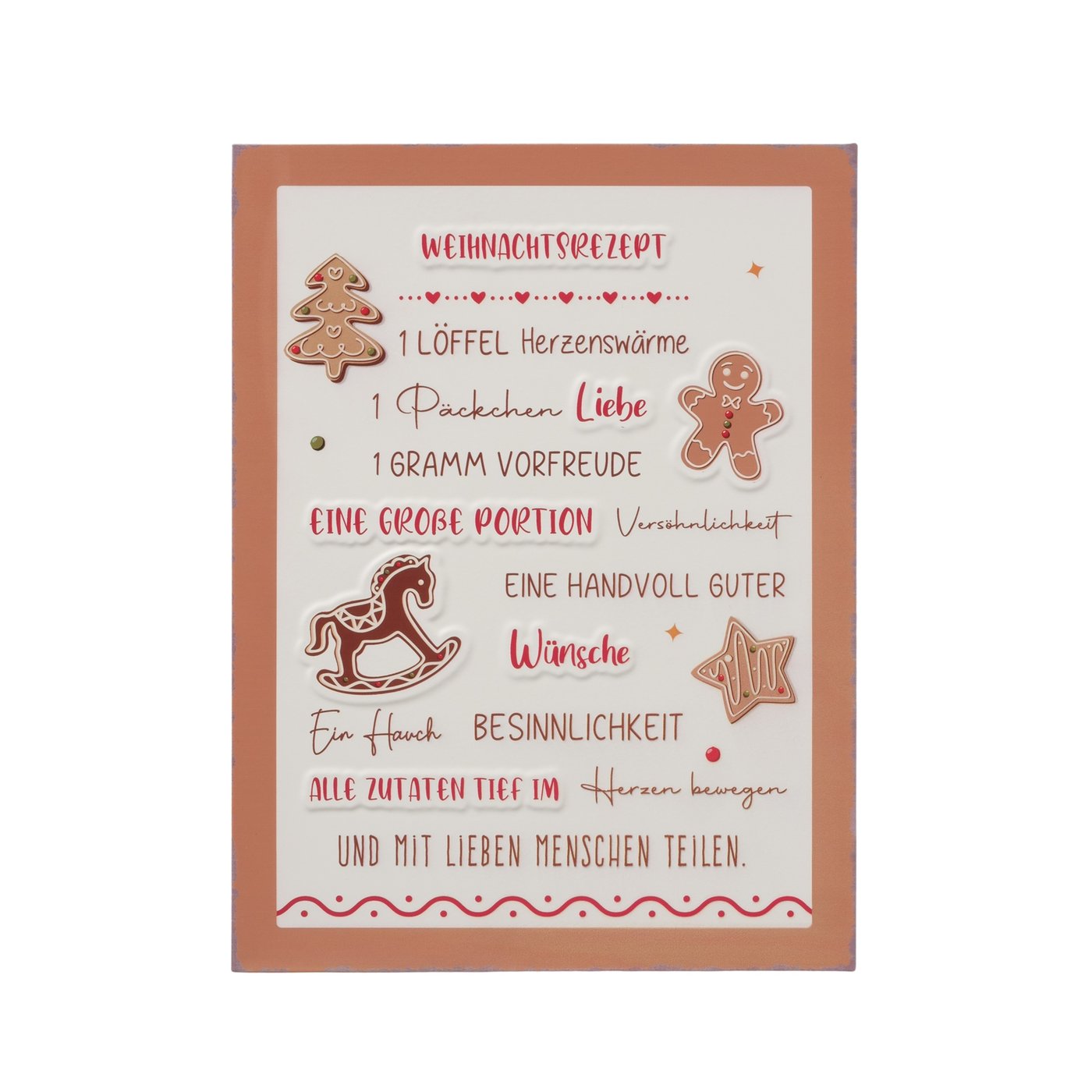 Schild Ginger