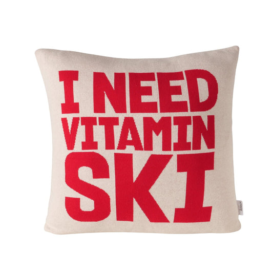 Kissen Skiing