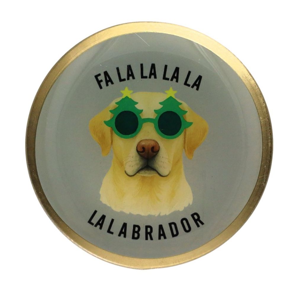 Gift Company Love Plates, Glasteller M, Motiv: Labrador