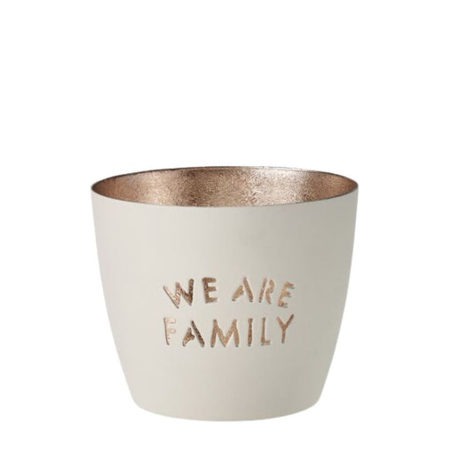 GiftCompany Madras Windlicht We are family