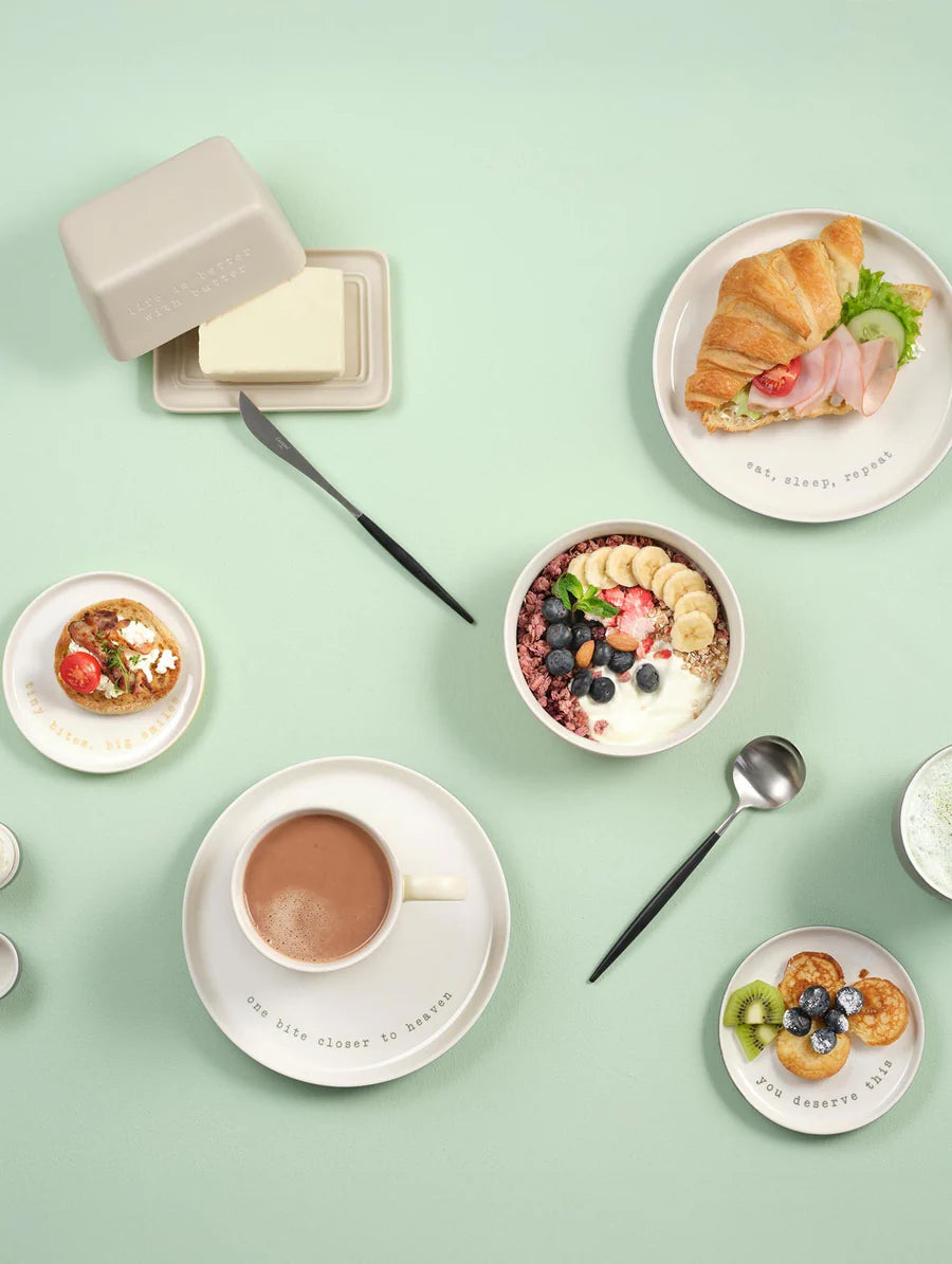 Dessertteller Life‘s too Short