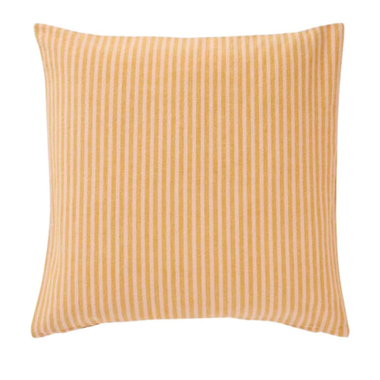 IB Laursen Kissenbezug Linea mustard und hellrosa schmalen Streifen