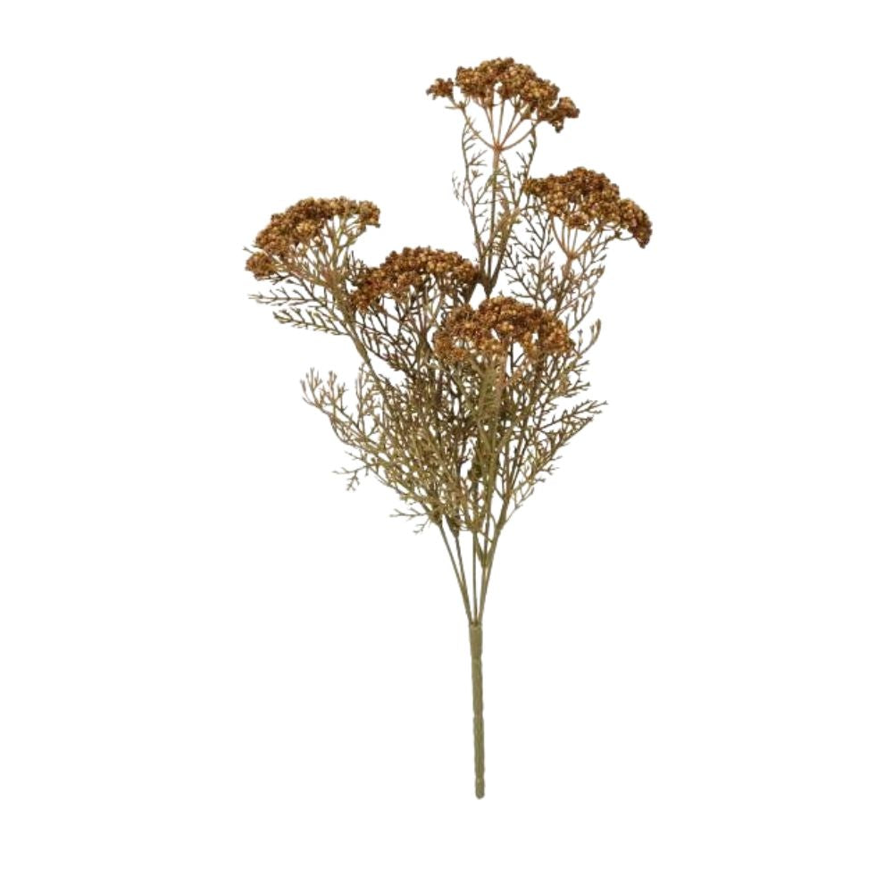 IB Laursen Kunstblume braun 5 Doldenblumen