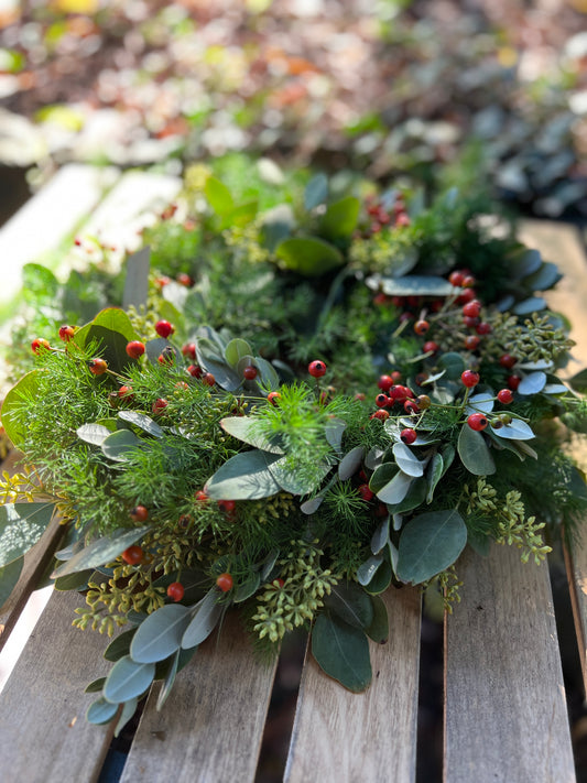Workshop Herbstkranzbinden