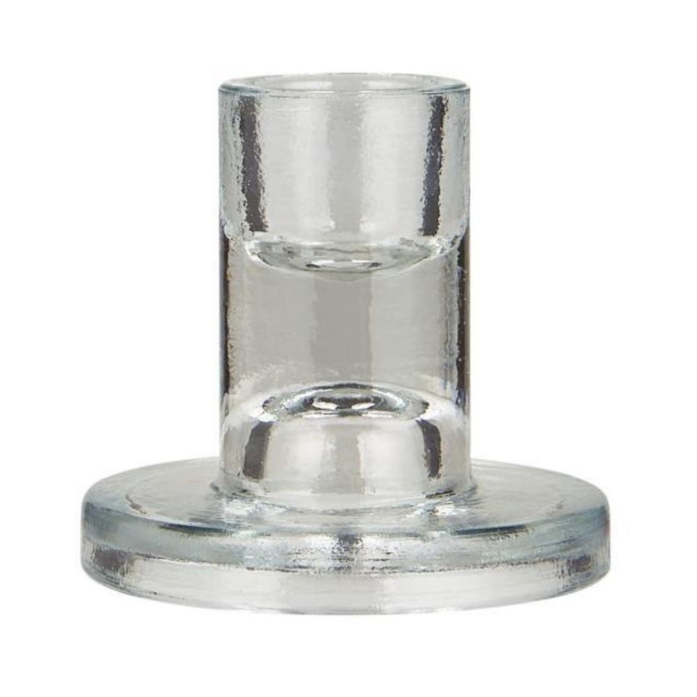 Ib Laursen Kerzenhalter Glas f/2,2 cm Kerze klar