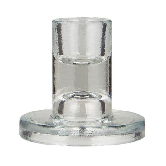 Ib Laursen Kerzenhalter Glas f/2,2 cm Kerze klar