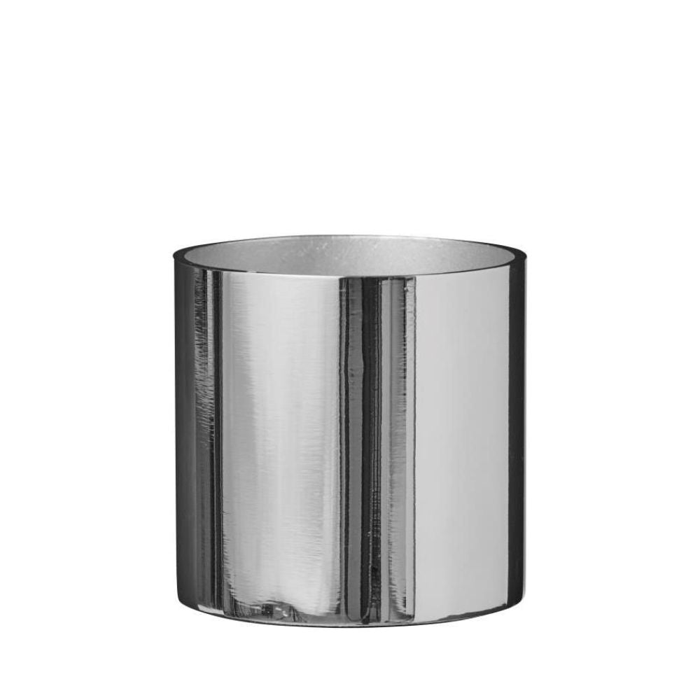 Ib Laursen Kerzenhalter f/3,8 cm Kerze magnetisch silber