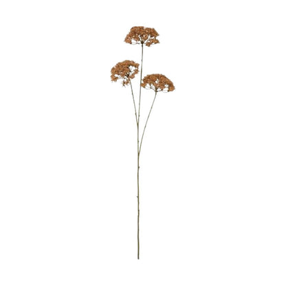 Ib Laursen Kunstblume braun 3 Doldenblumen