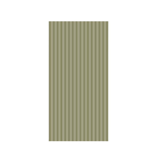 Ib Laursen Serviette 10x20 cm Ton in Ton grüne Streifen 16 Stck/Pck