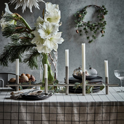 House Doctor Kerzenhalter Antique Silber Groß