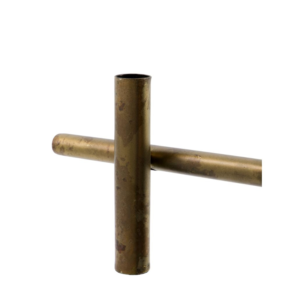 House Doctor Kerzenhalter Antique Messing Groß – moderner Adventsleuchter