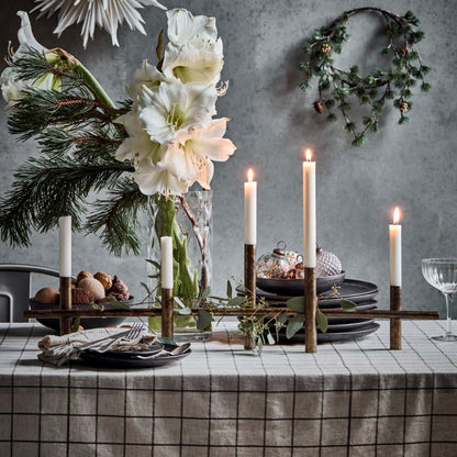 House Doctor Kerzenhalter Antique Messing Groß – moderner Adventsleuchter