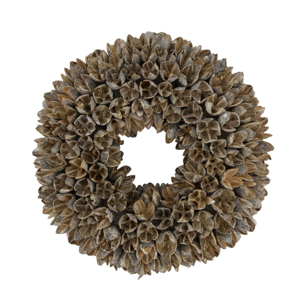 Kranz aus Naturmaterialien