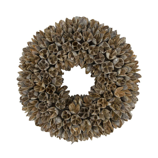 Kranz aus Naturmaterialien