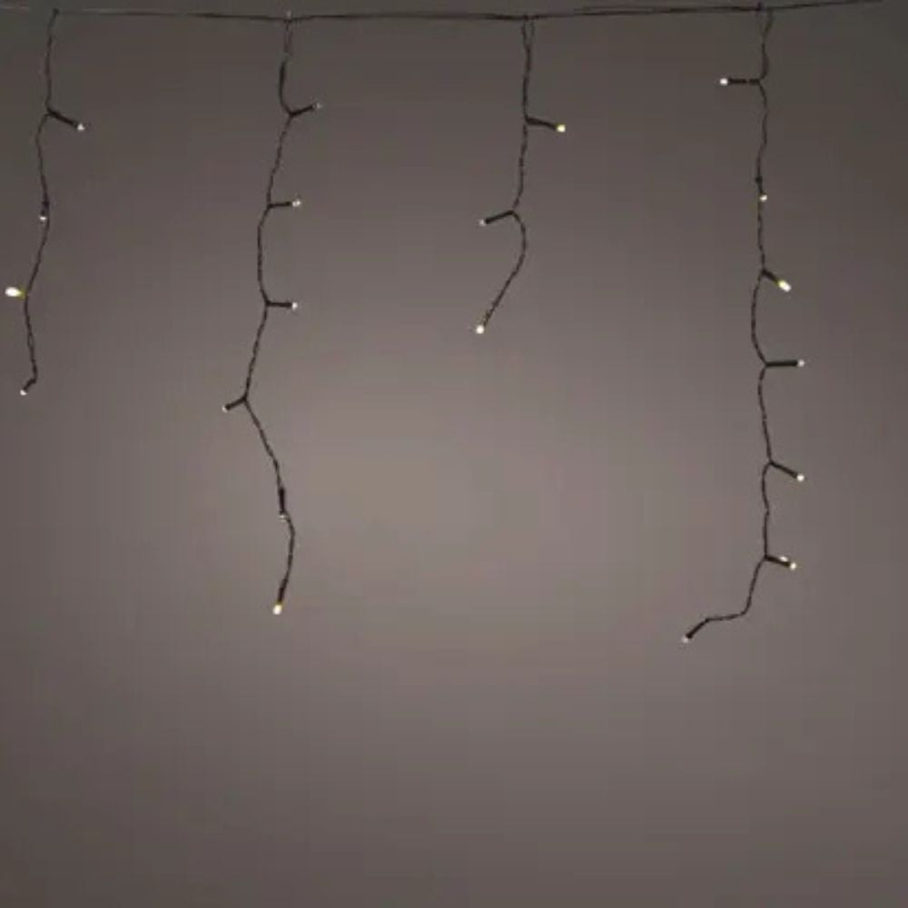 LED Icicle Lights sparkle effect Outdoor