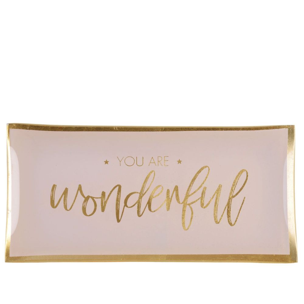 Love Plates Glasteller L „you are wonderful“
