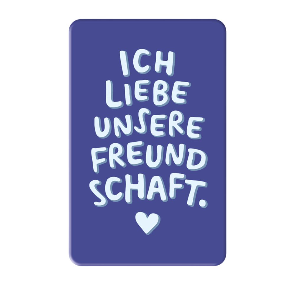 Magnet knall & bunt Freundschaft