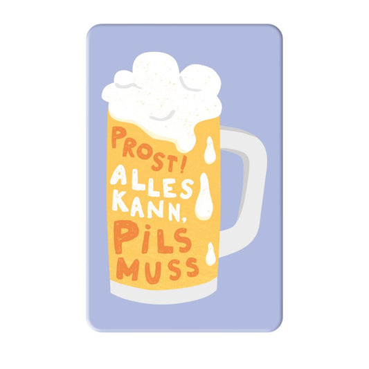 Magnet knall & bunt Prost!