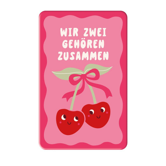 Magnet knall & bunt Wir gehören zusammen