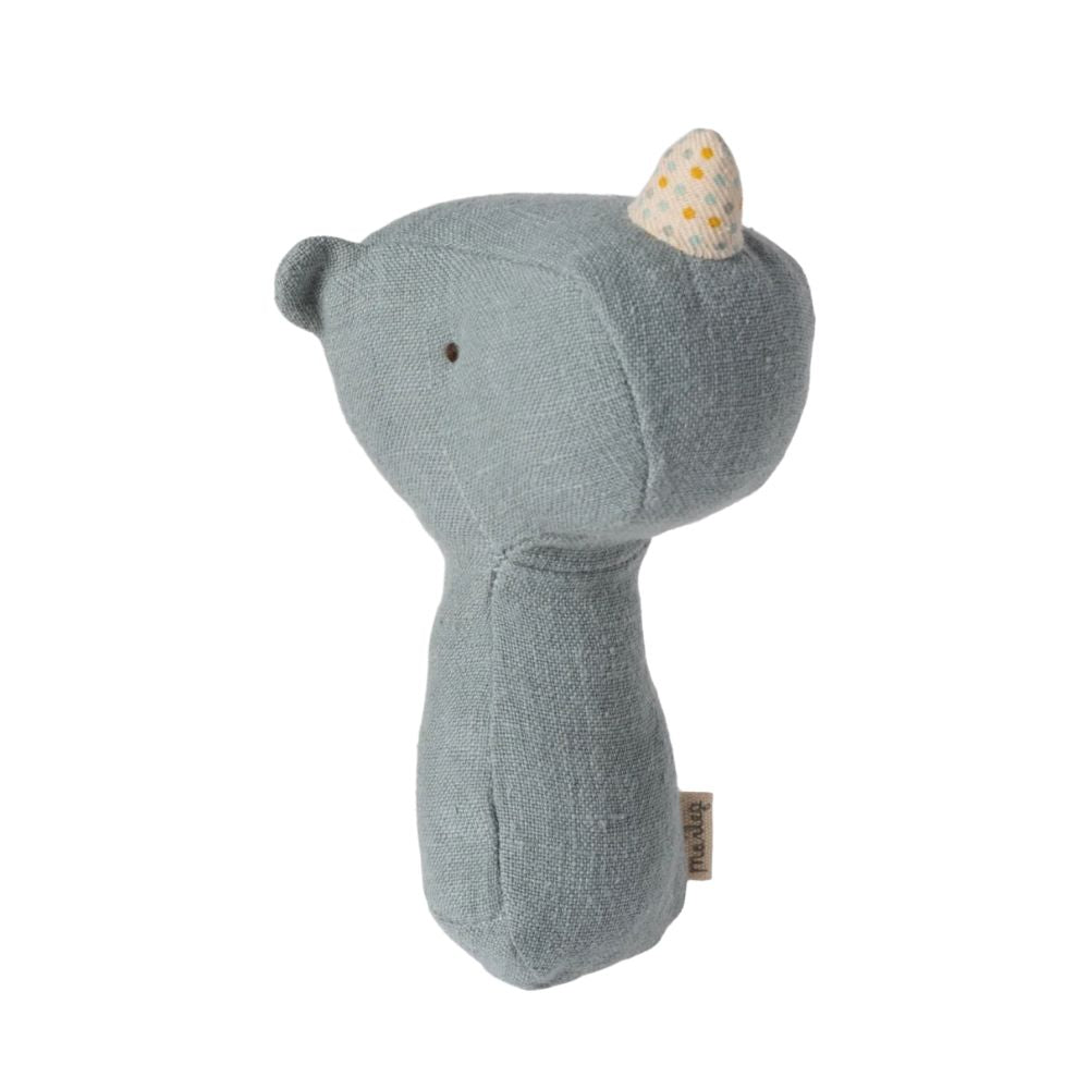 Maileg Lullaby friends, Nashorn Rassel - Dusty blau