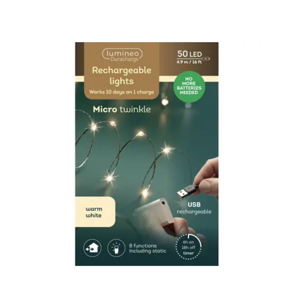 Micro LED 8 USB Ladefunktion Outdoor