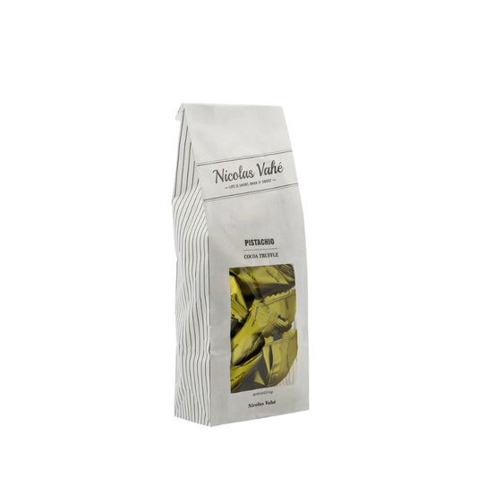 Nicolas Vahé Kakao Trüffel mit Pistazie & Crunch 110 g