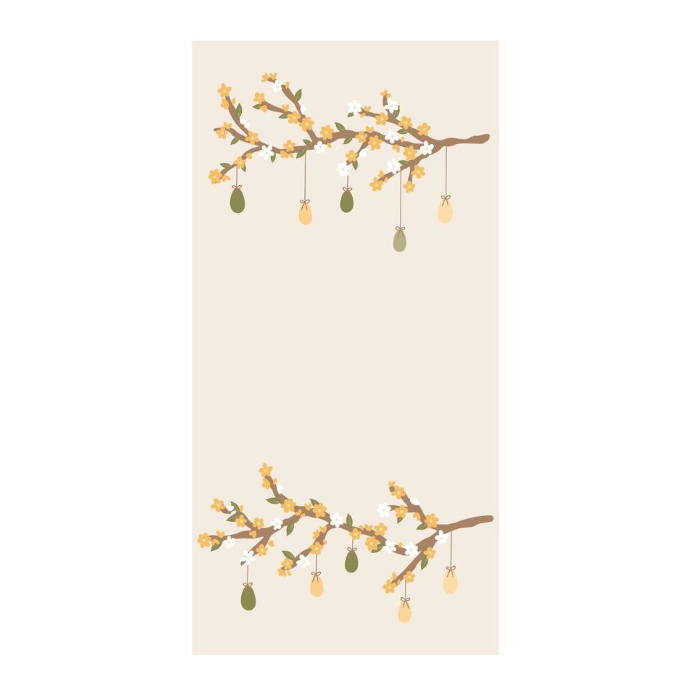 Papier Servietten Ostergirlande