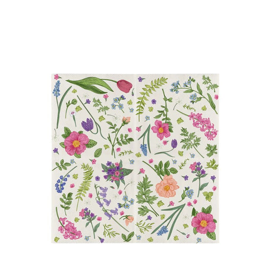 Papierservietten floral 33x33cm