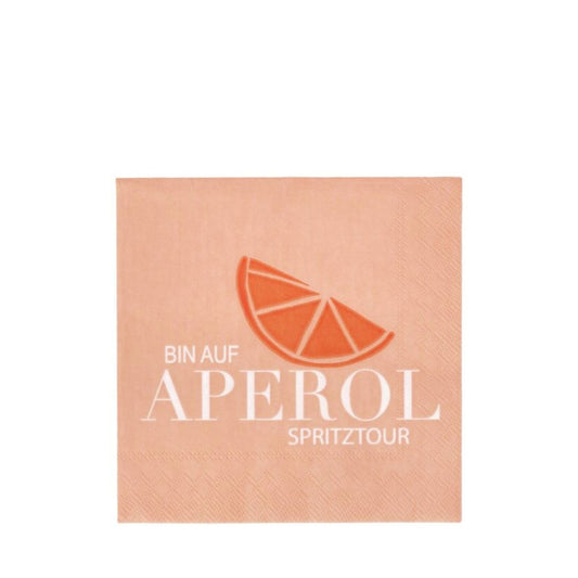 Räder Cocktailserviette Bin auf der Aperol Spritztour