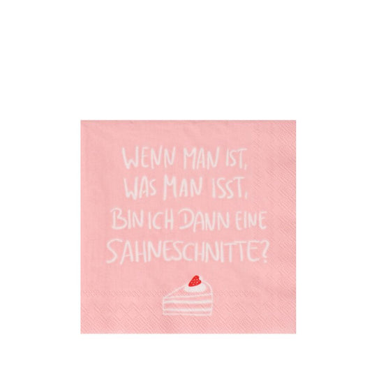Räder Cocktailserviette Sahneschnitte
