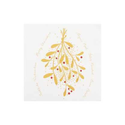 Räder Papier Servietten Mistelzweig