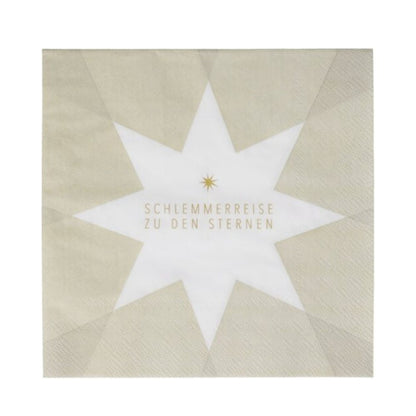 Räder Serviette 33x33cm Schlemmerreise