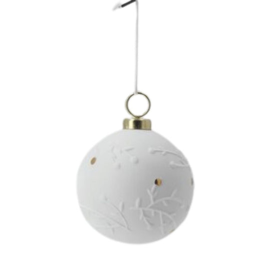 Räder Winterkugel Mistelzweig D.6cm