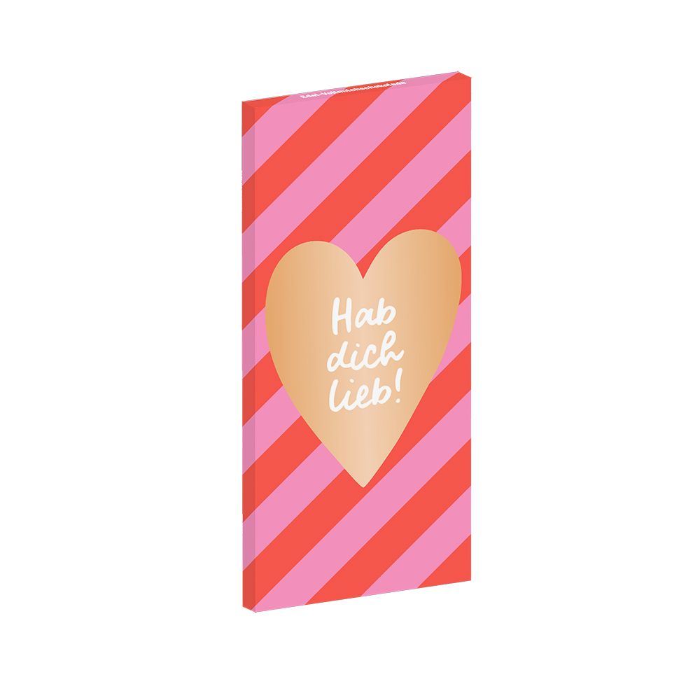 Schokolade Hab dich lieb! 80g