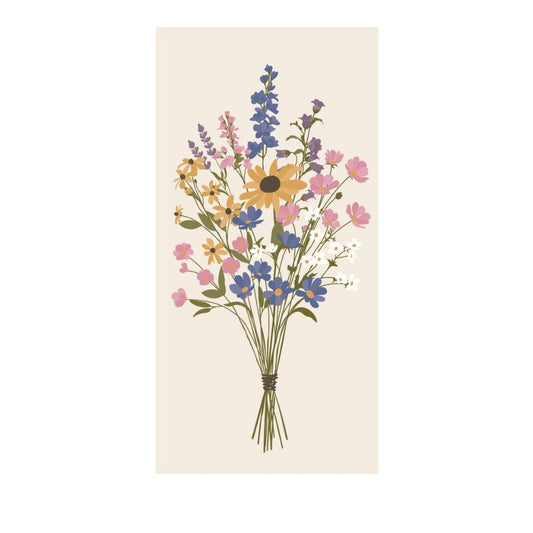 Ib Laursen Papierserviette 10x20 cm Sommerstrauß 16 Stck/Pck