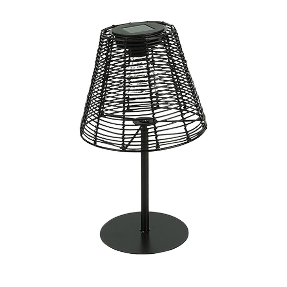 Solar Tischleuchte Hira schwarz