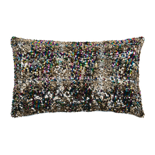 PAD Design Kissenhülle Sparkle dusty Blue 30x50cm