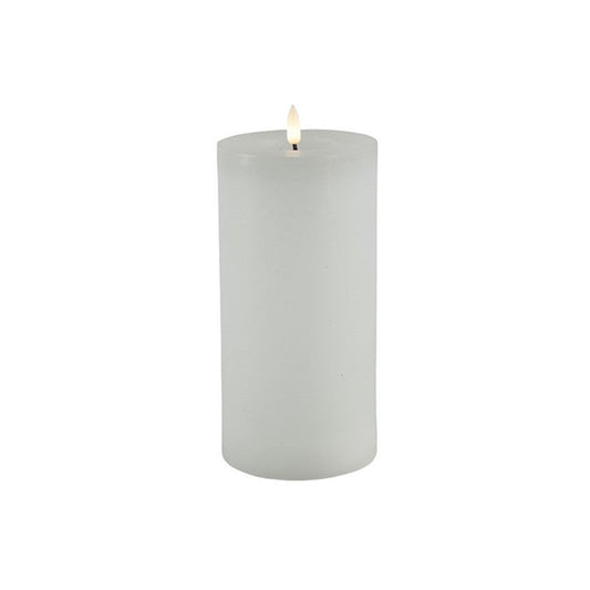 LED Stumpenkerze Rustikal Ø10CM